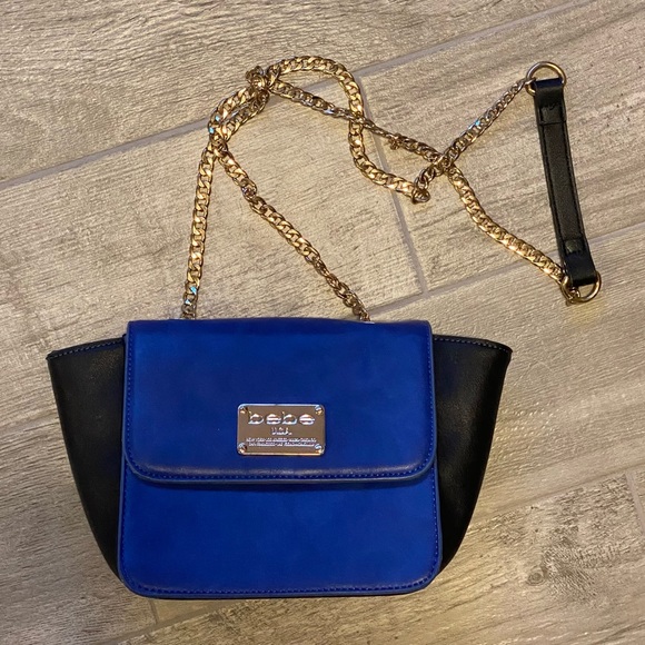 Bebe blue purse - Picture 3 of 7